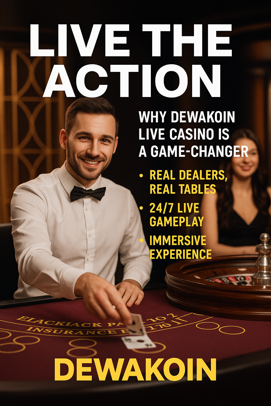 Live the Action: Why Dewakoin Live Casino Is a Game-Changer