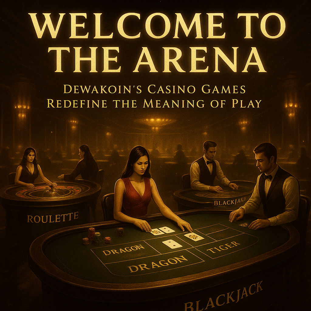 Welcome to the Arena: Dewakoin’s Casino Games Redefine the Meaning of Play