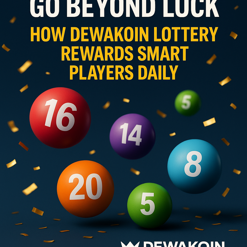 Go Beyond Luck: How Dewakoin Lottery Rewards Smart Players Daily
