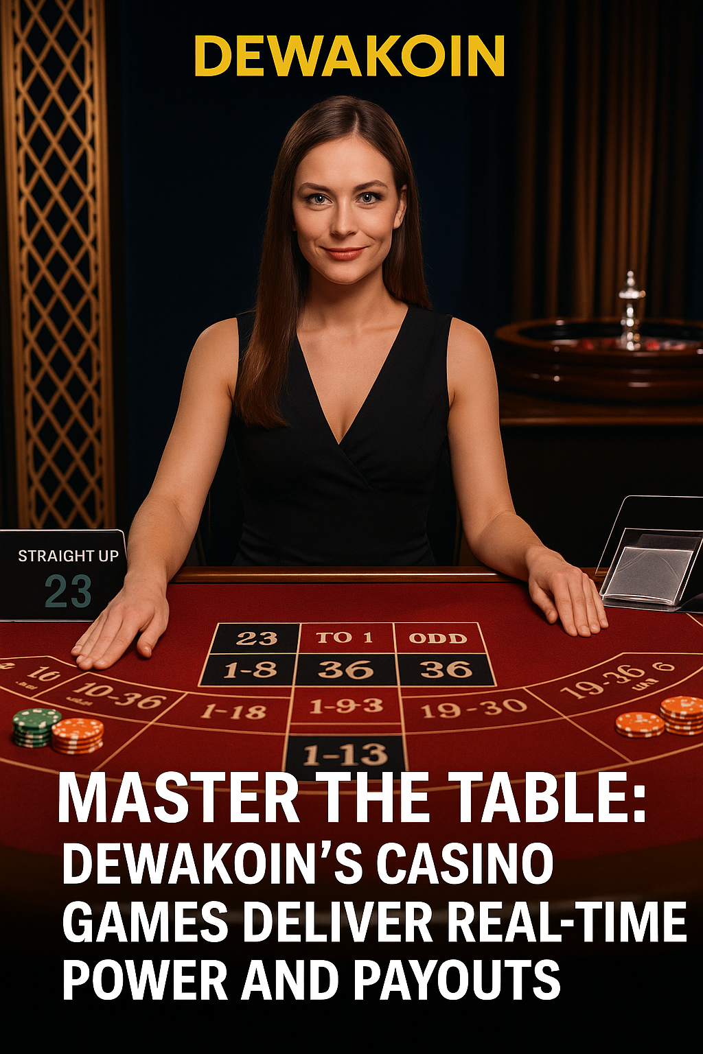 Master the Table: Dewakoin’s Casino Games Deliver Real-Time Power and Payouts