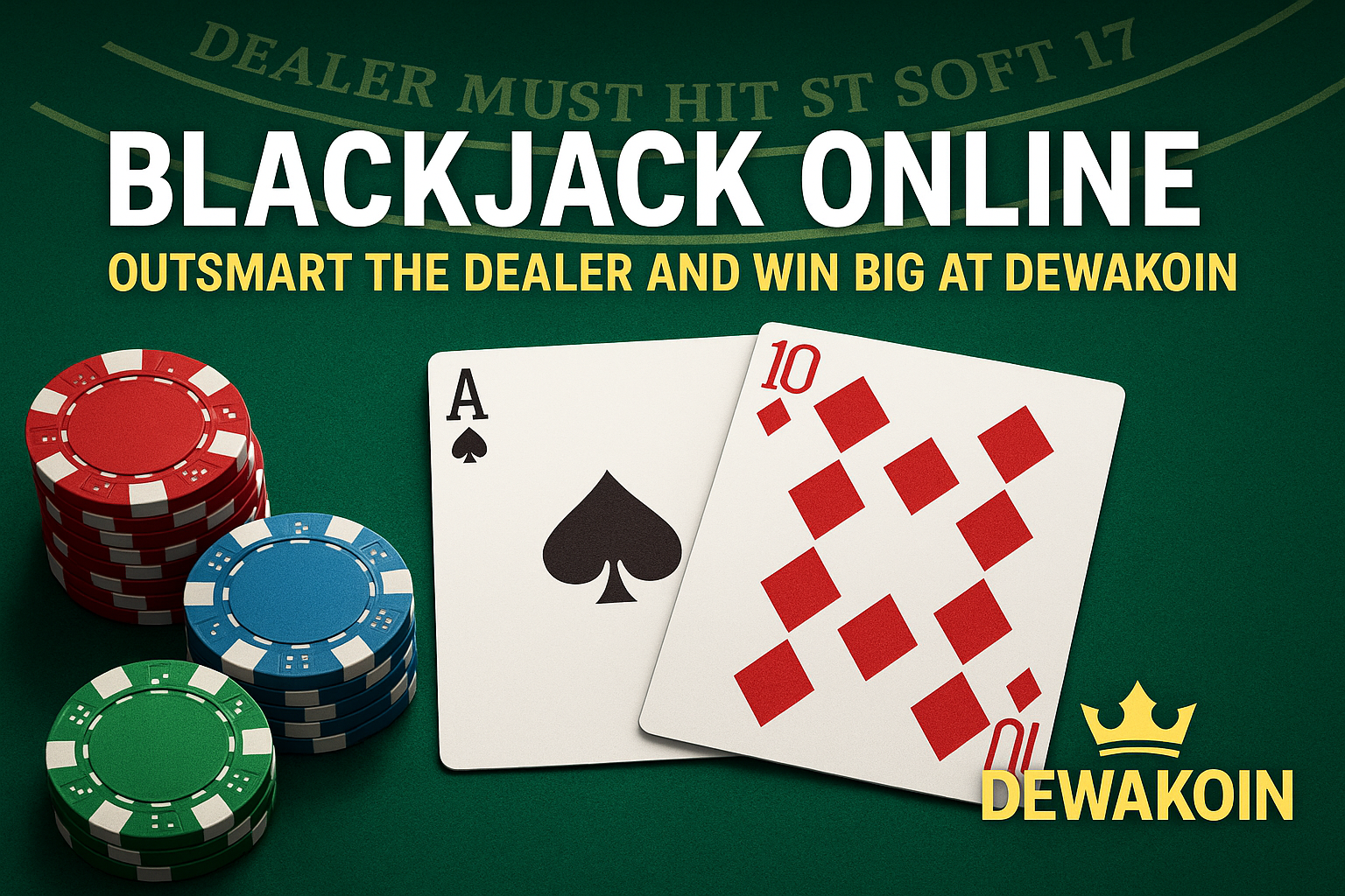 Blackjack Online: Outsmart the Dealer and Win Big at Dewakoin