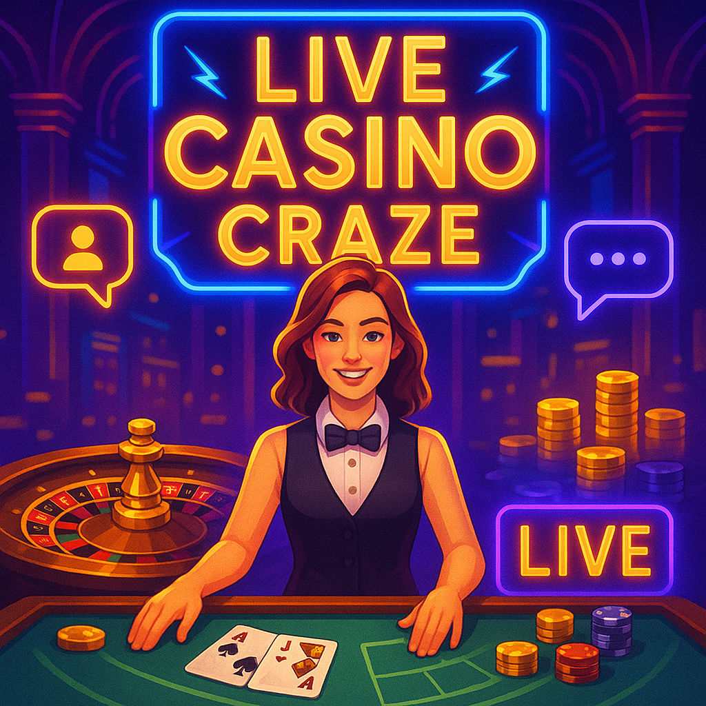 Live Casino Craze: Why Players Can’t Get Enough of Real-Time Tables