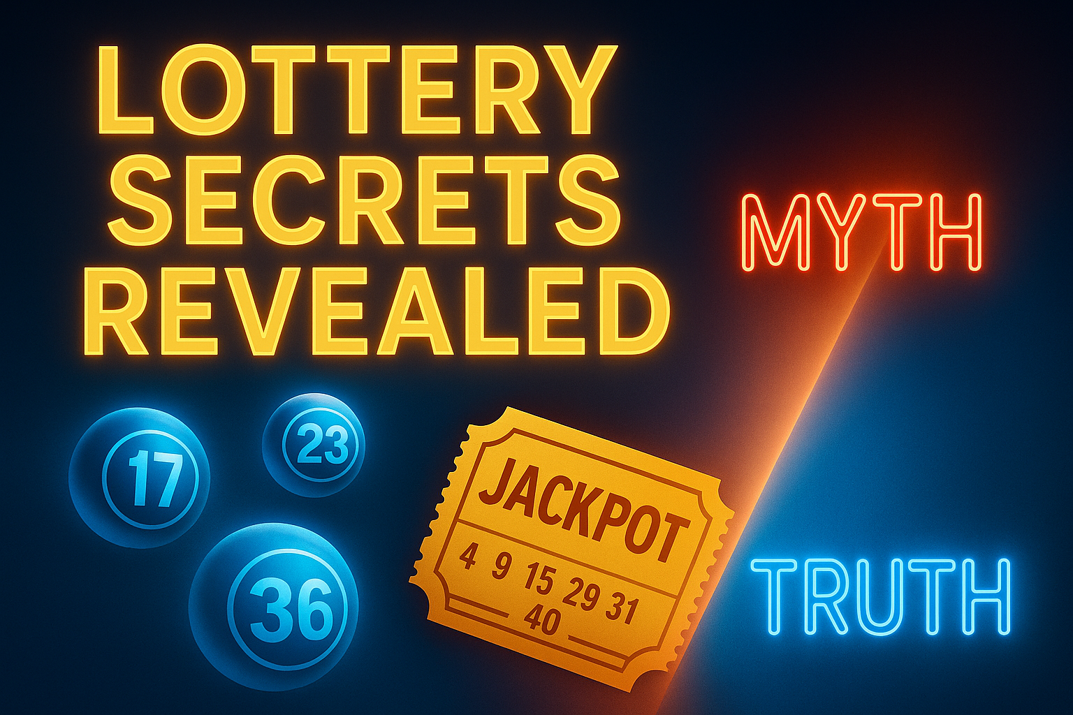 Lottery Secrets Revealed: Myths, Truths, and Winning Tricks