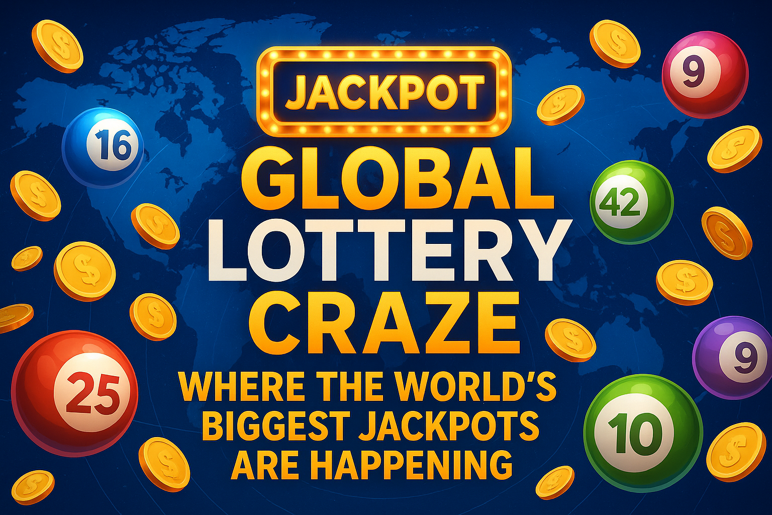 Global Lottery Craze: Where the World’s Biggest Jackpots Are Happening