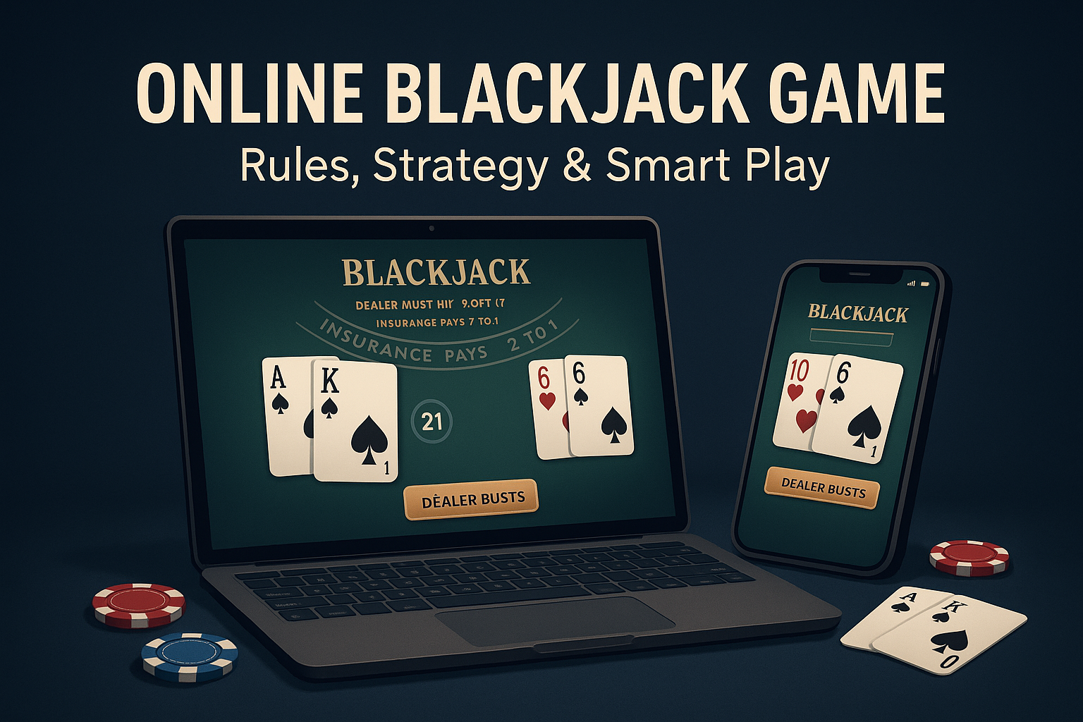 Online Blackjack Game: Rules, Strategy, and Smart Ways to Beat the Dealer
