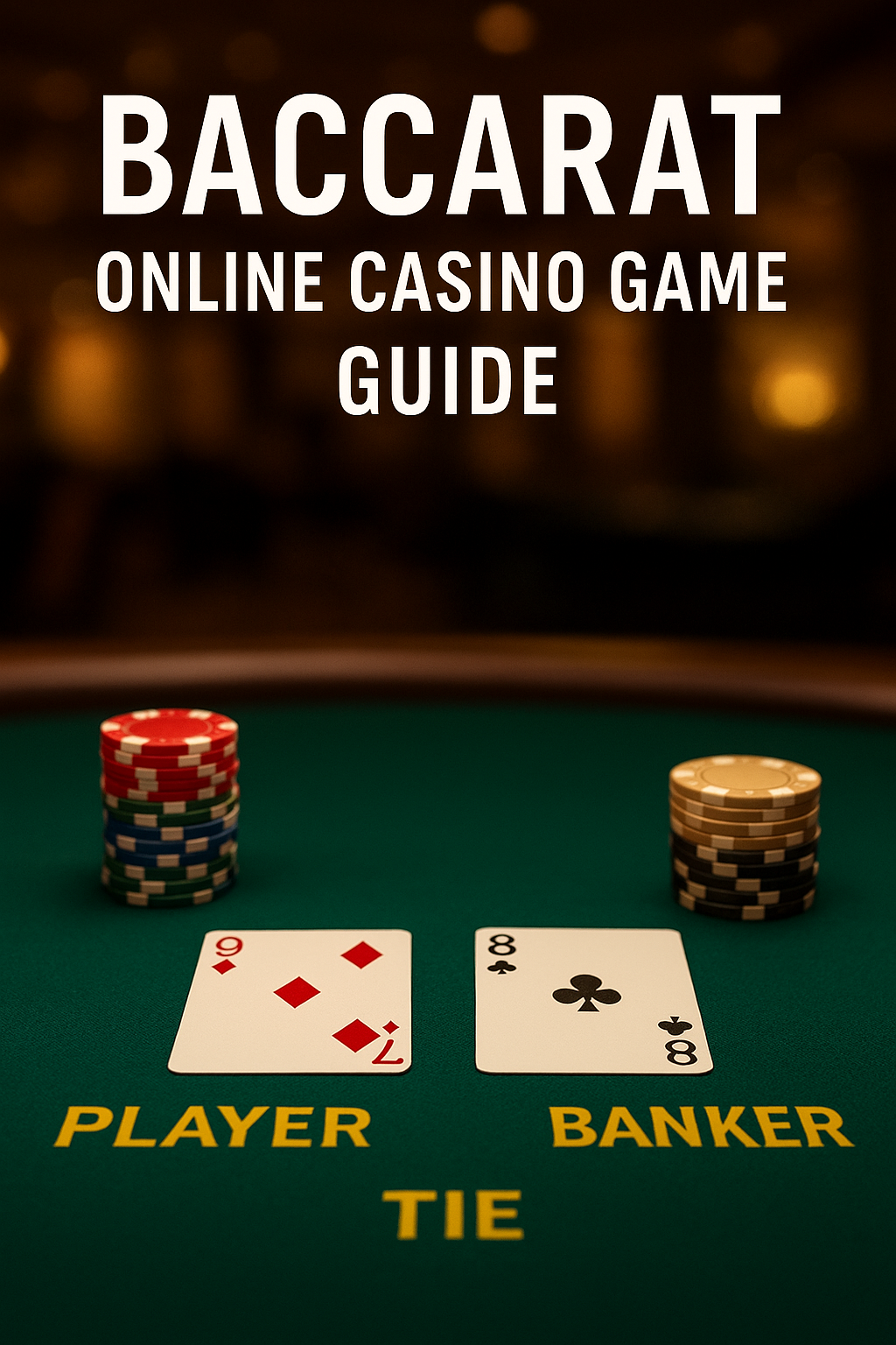 Baccarat Online Casino Game – Elegant Cards, Simple Rules, Smart Strategy