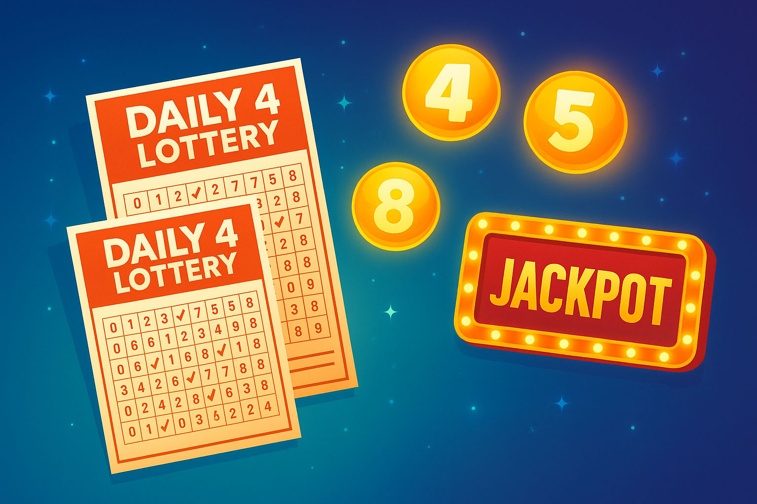 Daily 4 Lottery: Simple, Fast, and Packed with Winning Possibilities